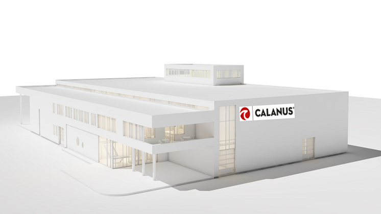 Sketch of Calanus As´ new manufacturing facility