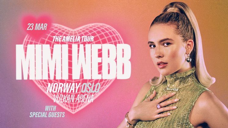 MIMI WEBB TIL VULKAN ARENA!