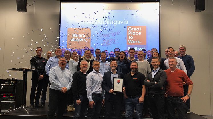 Cramo er sertifisert som Great Place to Work