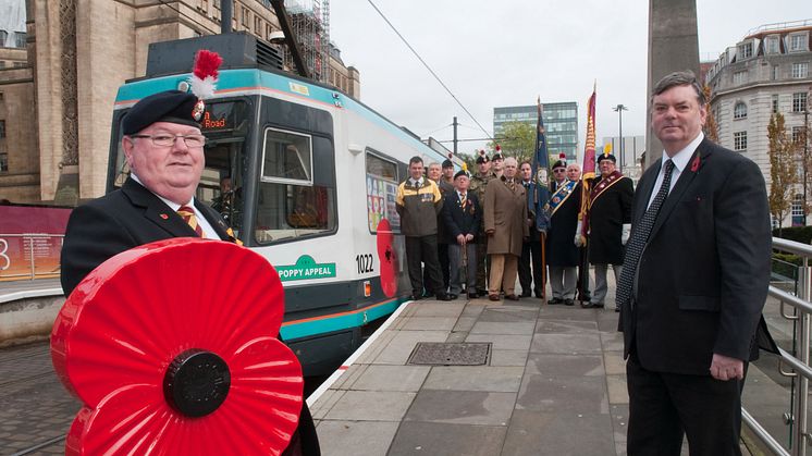 Metrolink supports the Poppy Appeal