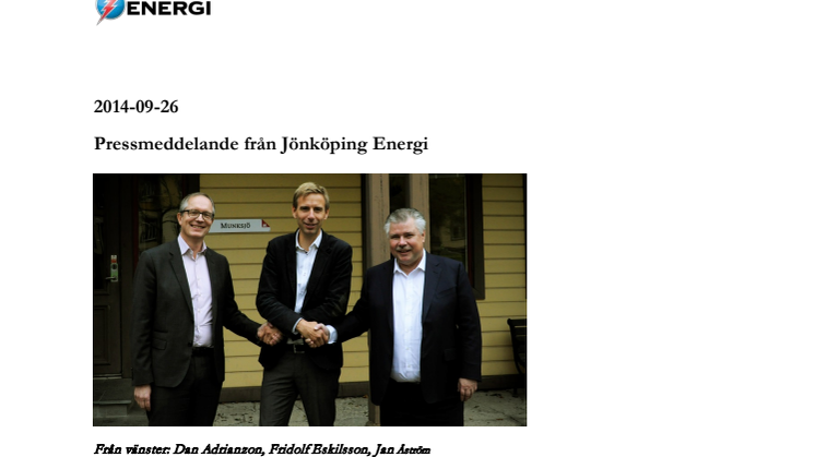 Jönköping Energi bygger ny panna för ångproduktion till Munksjös papperstillverkning