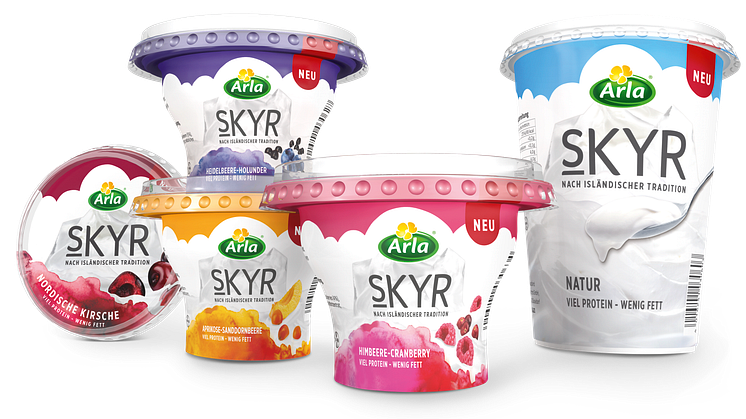 Isländisches Traditionsprodukt neu entdeckt: Arla® Skyr ab Juni auch in Deutschland