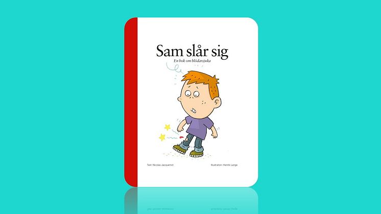 Ny barnbok skapar kunskap om vardagen med blödarsjuka