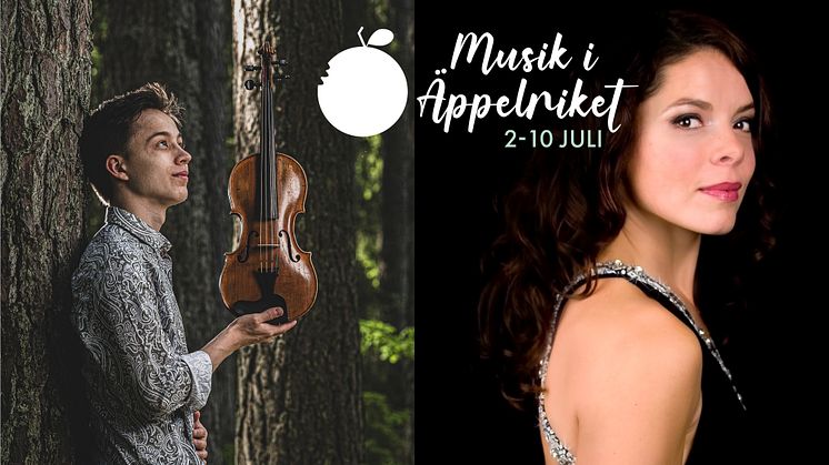 Johan Dalene & Katija Dragojevic kommer till Musik i Äppelriket!