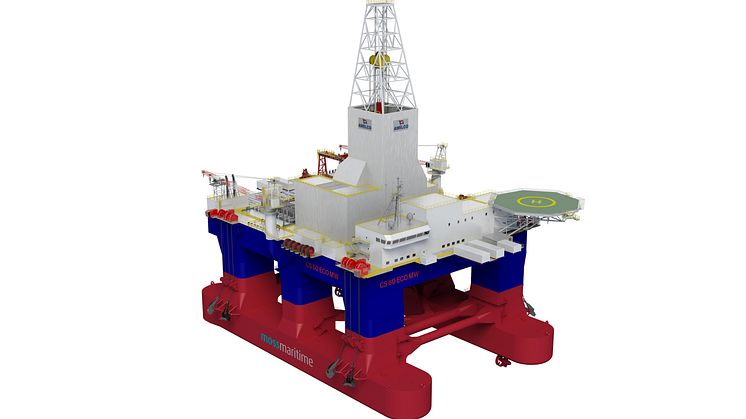 Full Picture deliveries for a newbuild Awilco Drilling Owned Moss CS60Eco semi-submersible drilling rig