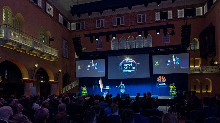 Partner summit Huawei Horizon hölls av Huawei Enterprise på Grand Hôtel i Stockholm.