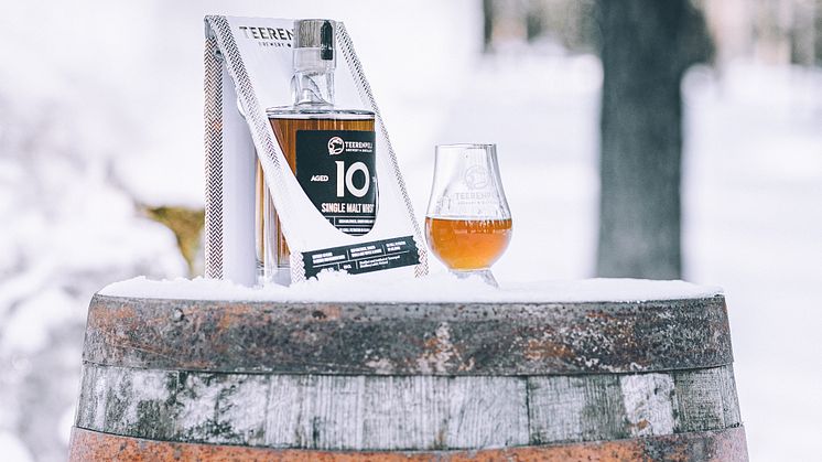 Exklusiva Teerenpeli 10 Years Old single Malt Whisky 10 Years Old åter på den svenska marknaden.