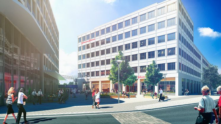  Bygglov beviljat för Johnson & Johnsons nya huvudkontor i Sverige