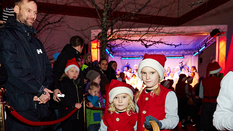 Invigning av julen på Kungsmässan 2014!
