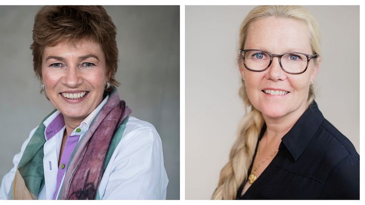 Camilla Huse Bondesson och Anette Nordvall.