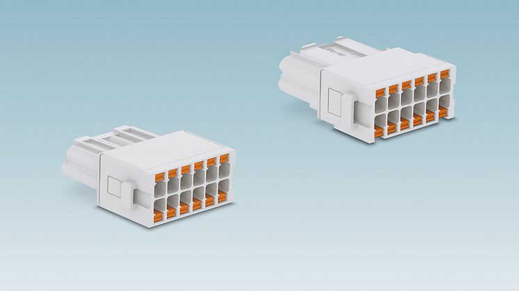 High-position Push-in contact inserts for heavy-duty connectors