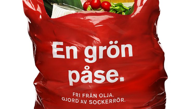 Hemköps miljöplastkasse  