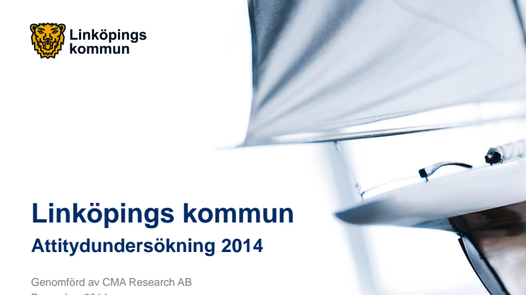 Attitydundersökning Linköping 2014