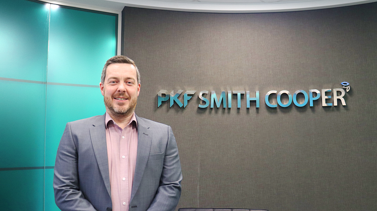 Pictured: Dean Castledine, new Private Client Director at PKF Smith Cooper