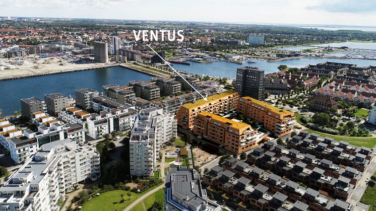 Limhamns Ön lockar! Bara ett tiotal lägenheter finns kvar i Riksbyggens Brf Ventus.