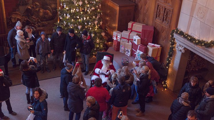 Besöksrekord på julmarknaden