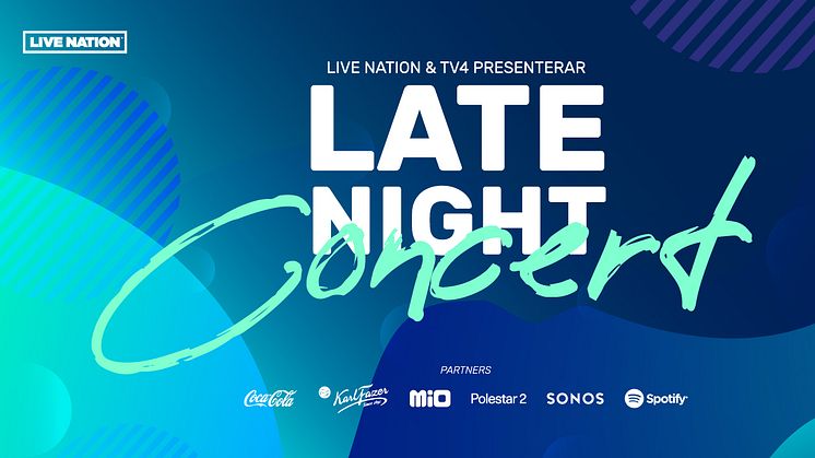 NEWKID, SANDRO CAVAZZA, MARIETTE, SMITH & THELL MED FLERA KLARA FÖR LATE NIGHT CONCERTS ANDRA SÄSONG   