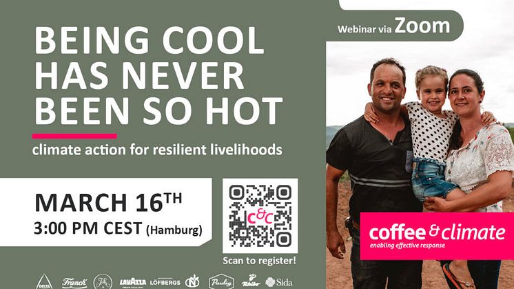 "Being cool has never been so hot" - a webinar about climate action within the coffee sector