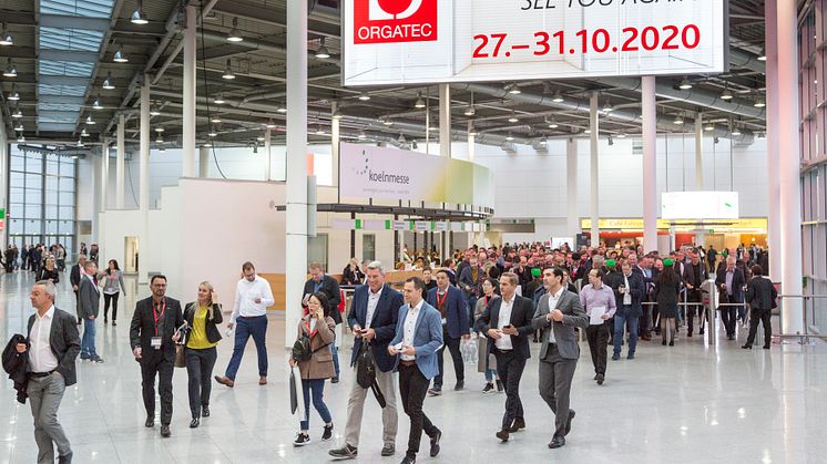 Die für die letzte Oktober-Woche geplante Orgatec 2020 wird nicht stattfinden.  Bild: Koelnmesse