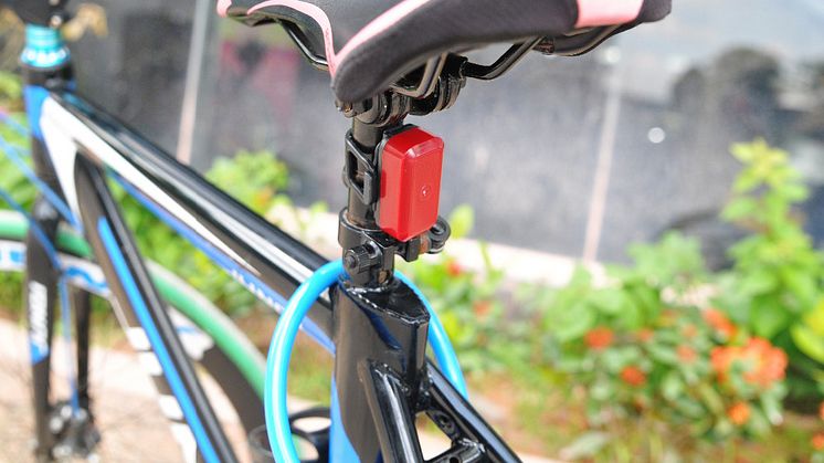GPS spårsändare på cykel