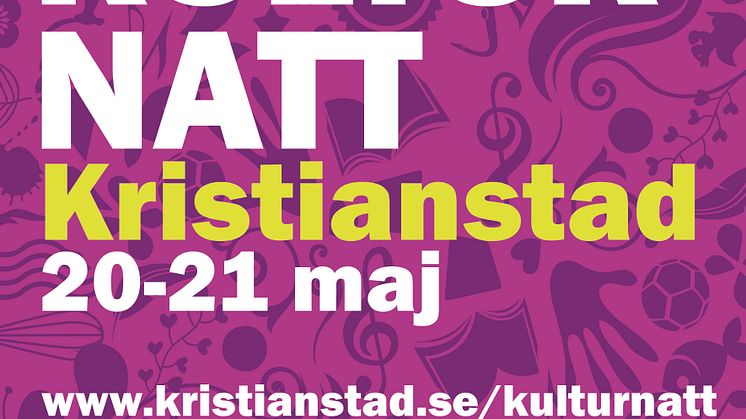 Kulturnatt Kristianstad är tillbaka