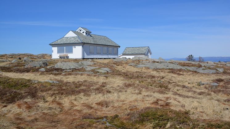 Endelig åpnes dørene for besøkende igjen. Velkommen opp, 5. september. Fotograf: Stein Domaas