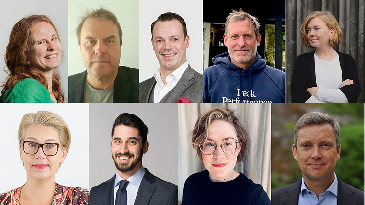 I årets Level Up-panel deltar nio framgångsrika entreprenörer från Norrbotten och Västerbotten. 