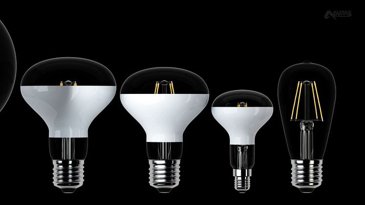 Almax Classic - Die Glühbirne lebt, nur besser! LED-Glühbirnen mit Filamenttechnologie von Aruana LED