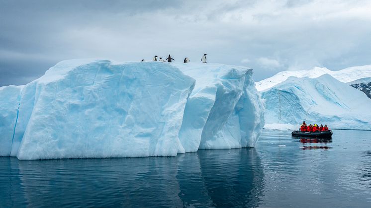 HX Hurtigruten Expeditions - Guests in Neko Harbour, Antarctica - Photo, Yuri Matisse Choufour