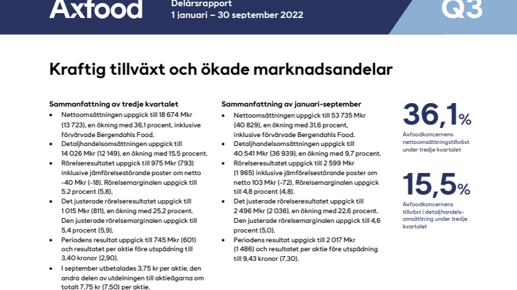 Axfood delårsrapport Q3 2022.pdf