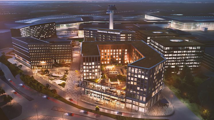 BAU ritar nytt hotell på Arlanda