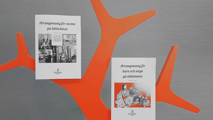 Pressinbjudan: Nu sparkar hösten igång på Ronneby bibliotek med spännande program för både barn och vuxna!