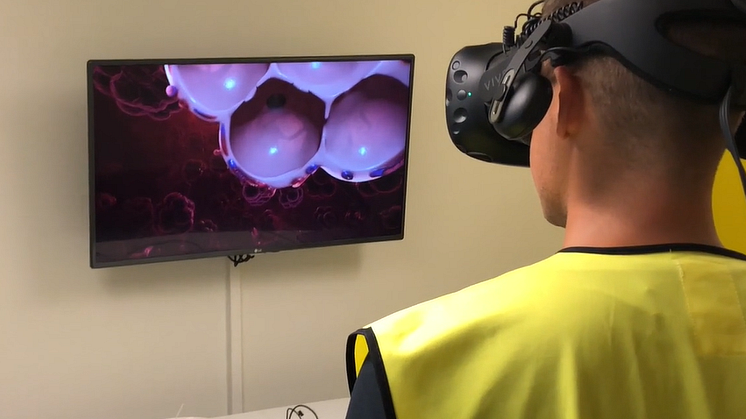 Ramirent utbildar om  kvartsdammets risker i VR-miljö 