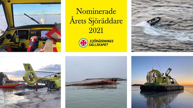 Utmärkelsen Årets sjöräddare hyllar alla Sveriges frivilliga sjöräddare och lyfter fram några av förra årets räddningsinsatser.