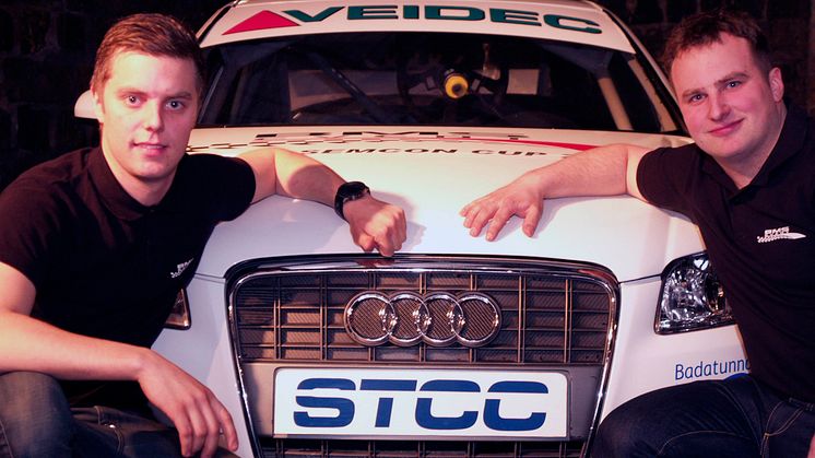 BMS och bröderna Ahlberg till start i STCC med Audi