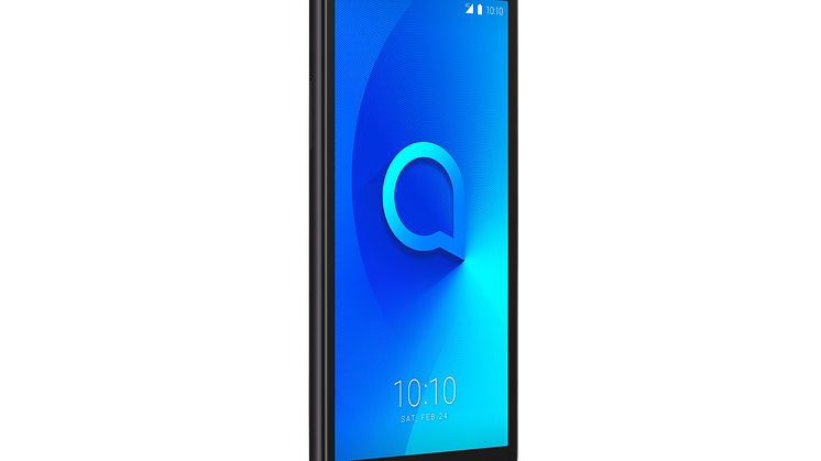 Alcatel 1X_Dark Gray (Suede)_Front Left