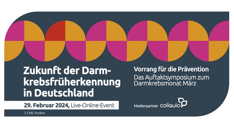 Presse-Einladung: Auftaktsymposium zum Darmkrebsmonat März 2024