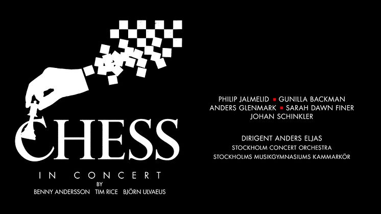 Premiär för Chess in Concert på arenaturné