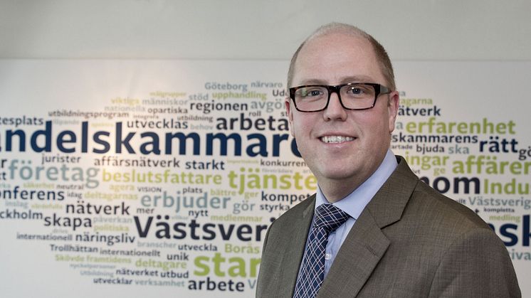 Han representerar Västsverige i Stockholm
