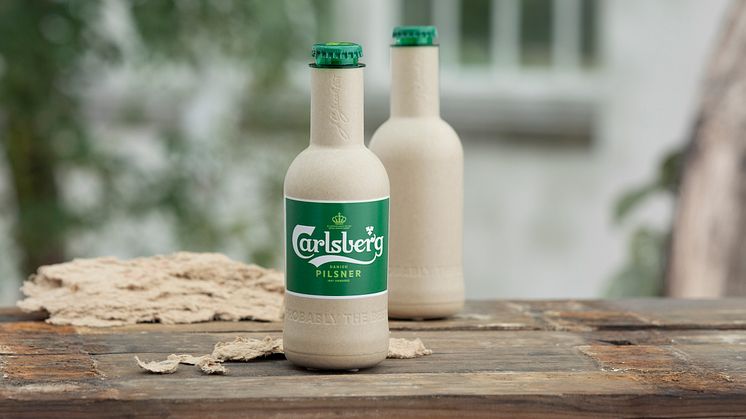 Carlsberg tar nästa steg med ölflaska i papper