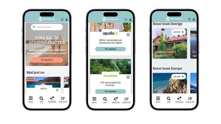 Den nya appen från Seniordays