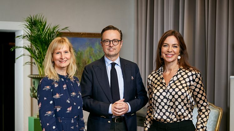 Astrid-Louise Lidforsen, platschef Malmö, Peter Andrén – Chefsintendent Skåne och Li Pamp, VD Stockholms Auktionsverk.