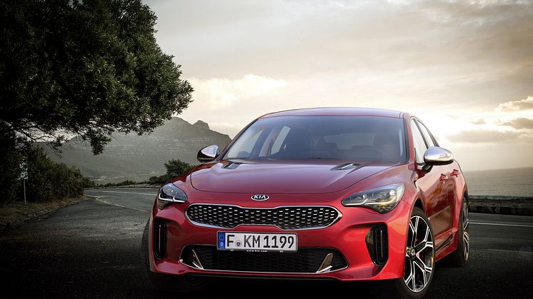 Kia Stinger premiärvisas på Gärdesloppet