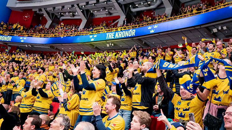 "Nu ska vi se till att få ett riktigt bra publikstöd från läktaren under de här dagarna. Det ska höras att Beijers kunder är på plats", säger David Ejnar.