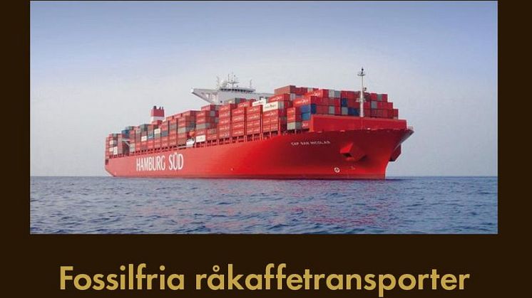 Arvid Nordquist och Scanlog satsar på fossilfria råkaffetransporter