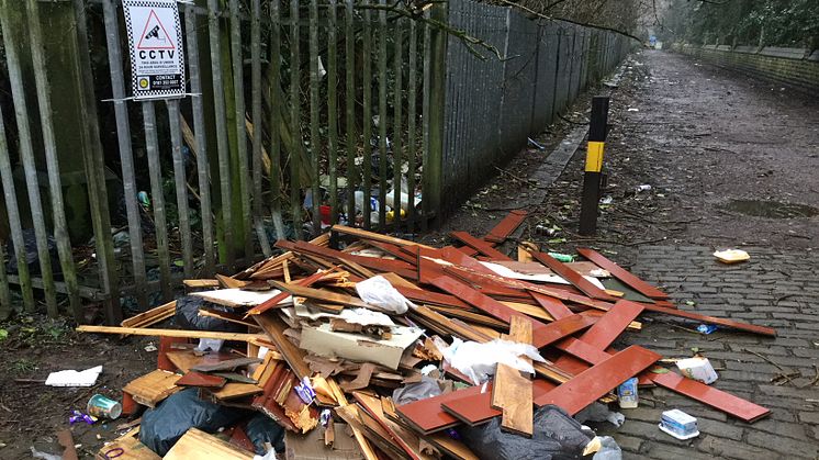 ​Fly-tipper pays the price with £3,500 bill
