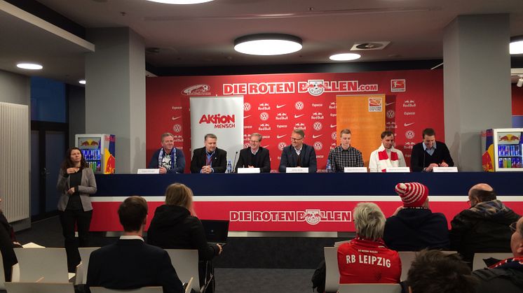 Barrierefrei ins Stadion/Pressekonferenz