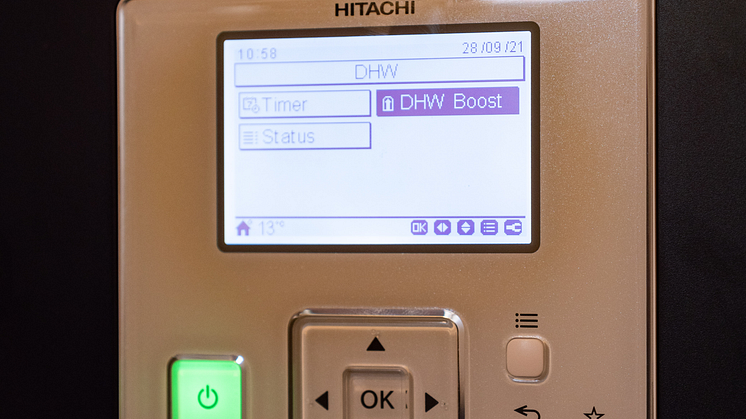 Hitachi Smartbereder LCD-display