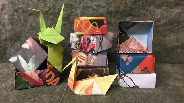 Makerspace på Kulturcentrum den 2 februari har temat Origami