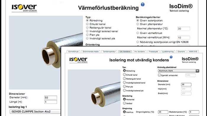 Beräkning ”on the go” med nya webbaserade IsoDim®